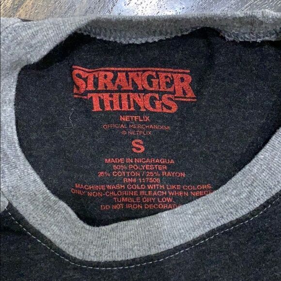 Stranger Things Baseball Tee - Picture 2 of 3